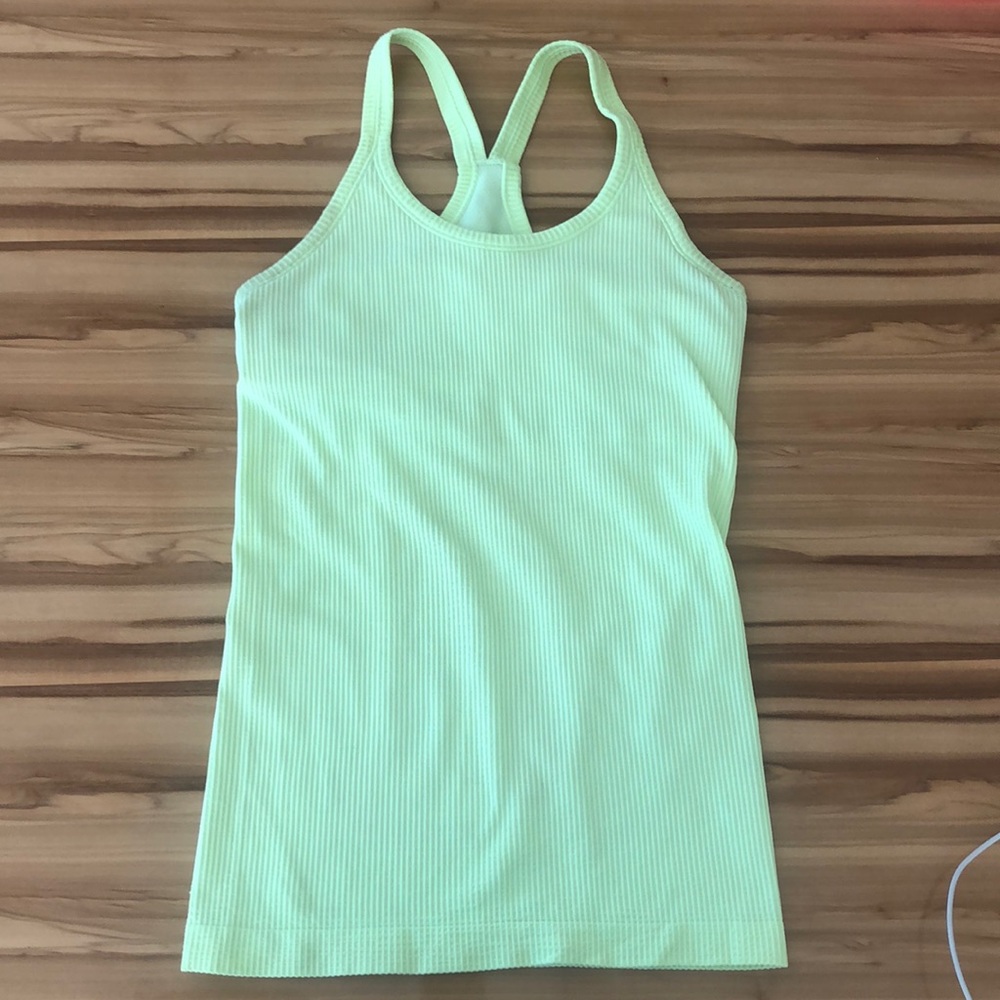 Lululemon Lime Green Tank